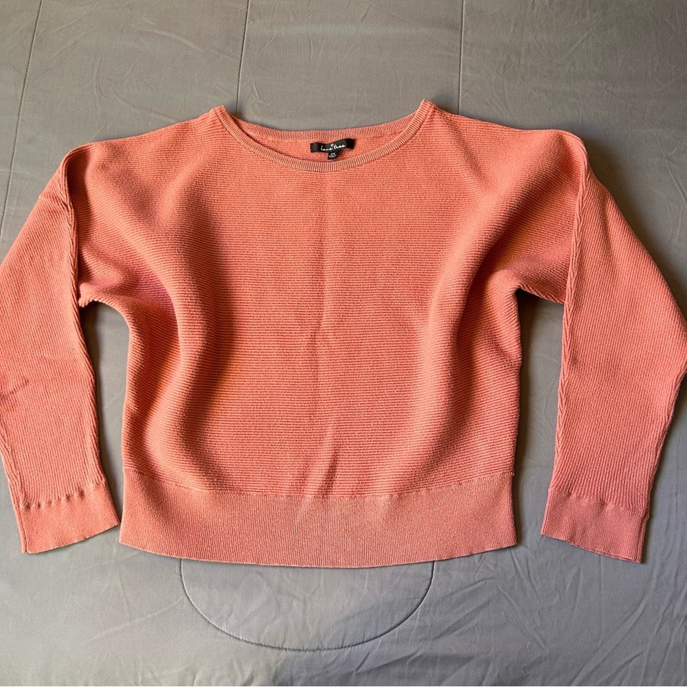 Love Tree‎ Women's Pink Pullover Sweater, Plus Size 2X, Viscose